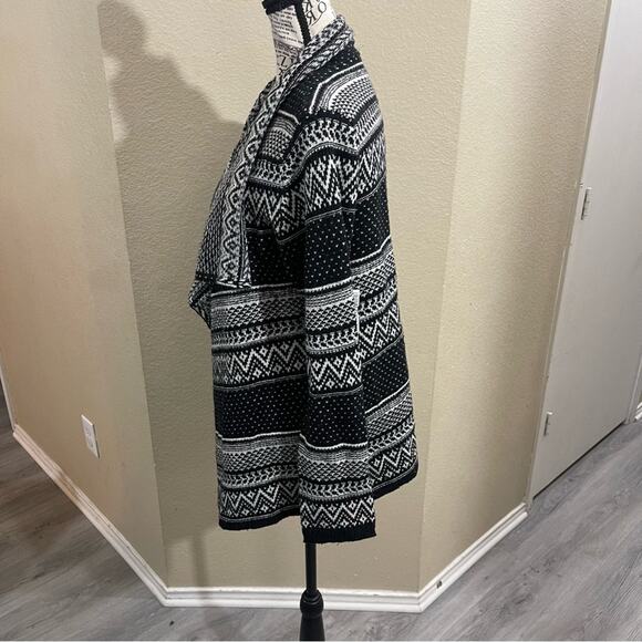 Carol Rose buttonless cardigan size large - Picture 2 of 6